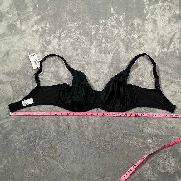 Fantasie Smoothing Bra Womens US 36GG Black Underwire Supportive Adjustable New - Picture 6 of 8